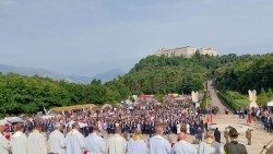 As comemorações de 80 anos da Batalha de Montecassino no sábado (18/05) (foto Pe. Mateusz Wójcik)