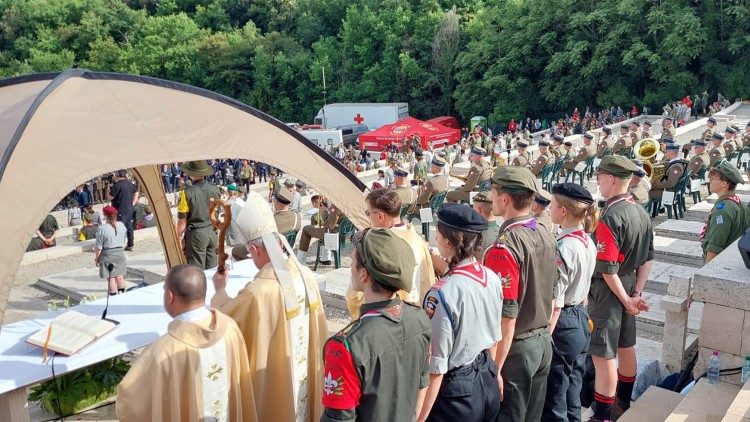 Obchody 80. rocznicy Bitwy o Monte Cassino (ks. Mateusz Wójcik) 
