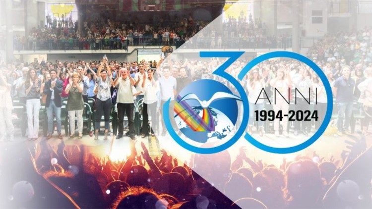 La festa dell'anniversario della Comunità "Nuovi Orizzonti", fondata da Chiara Amirante