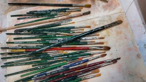 “Frescante” per un giorno, la scuola di affresco dei Musei Vaticani