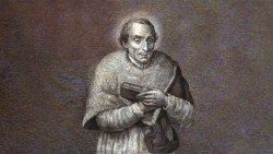 Shën Gjon Pagëzuesi de Rossi, meshtar