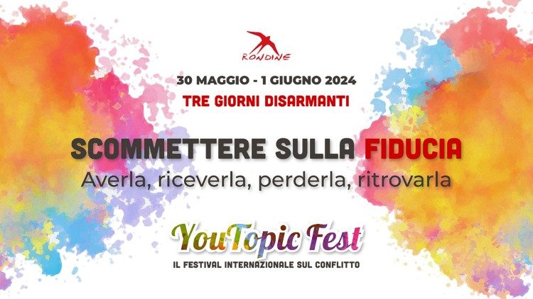 Scommettere sulla Fiducia, questo il tema dello YouTopic Fest 2024 di Rondine