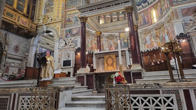 Modlitwa o kanonizację w Bazylice Matki Bożej na Zatybrzu