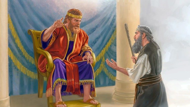 அரசர் முன் நாத்தான் 