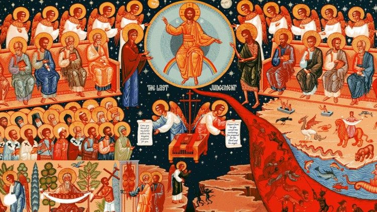 അന്ത്യവിധിയുടെ ഐക്കൺ ചിത്രം 