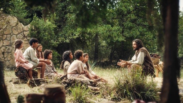 Una scena della serie televisiva The Chosen