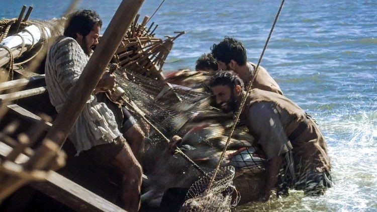 Una scena della serie televisiva The Chosen