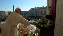 Papa Francisc în cadrul Audienței Generale de miercuri, 6 noiebmrie 2024, din Piața Sfântul Petru. 