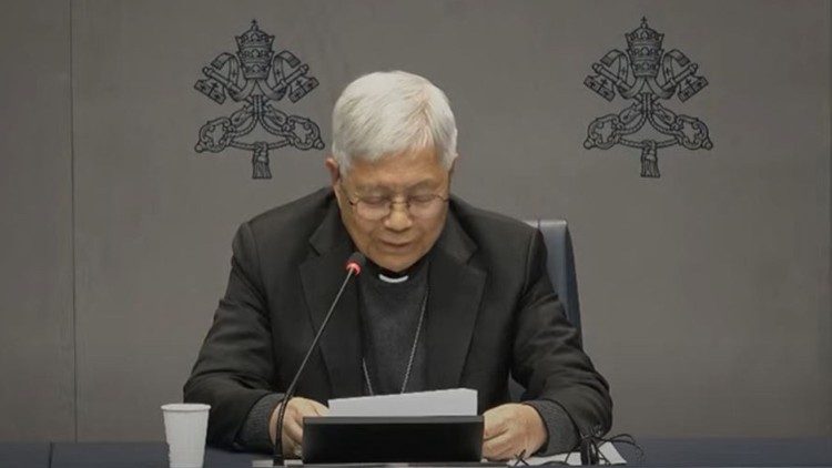 Cardinal Lazzaro You Heung-sik, préfet du dicastère pour le Clergé.