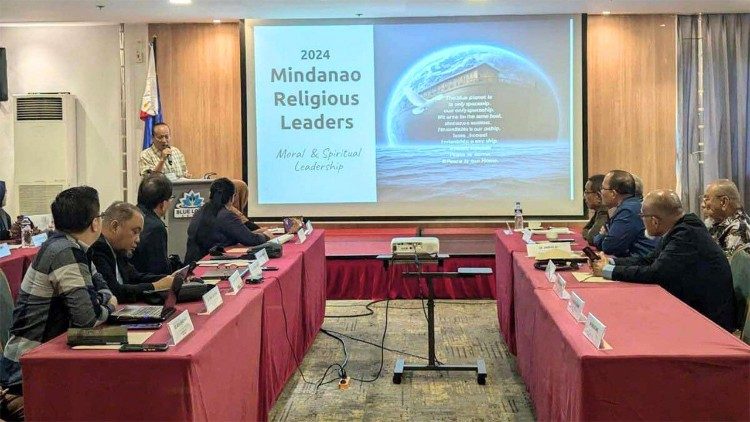 Religious leaders in the southern Philippines renew commitment to peace and justice during the 2024 Mindanao Religious Leaders Conference held in Davao City. Photo from Facebook account of Fr. Rex Rocamora/CBCP-ECID