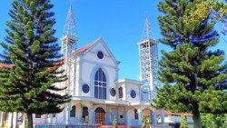 The Cathedral of the Diocese of Ruteng, the largest diocese in Indonesia. Photo credit: