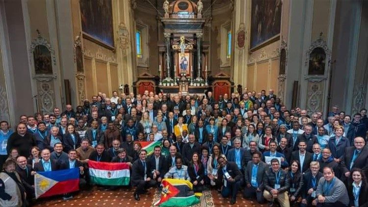 Participantes do IX Congresso Mundial  das Rádios Maria 