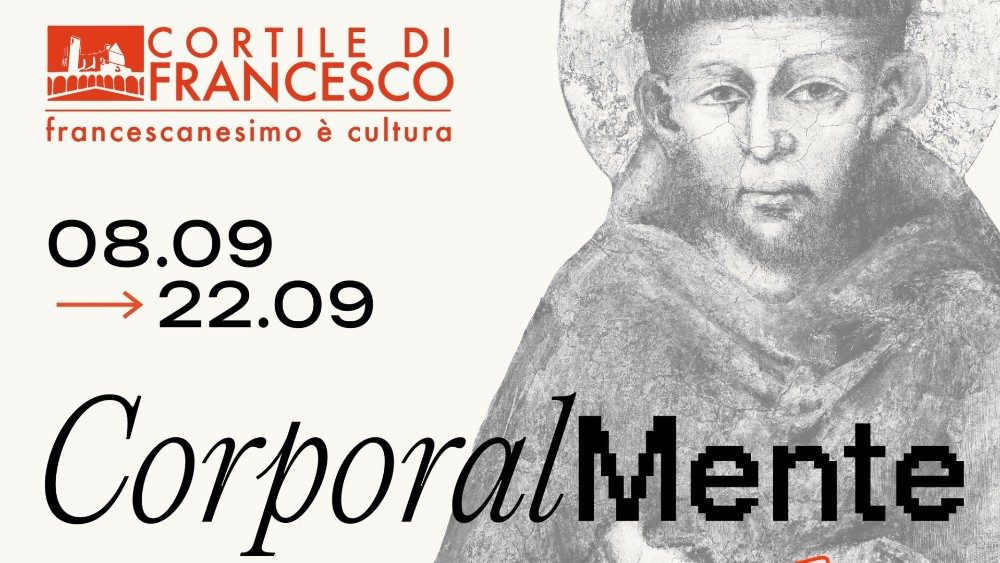 Il manifesto della decima edizione del Cortile di Francesco