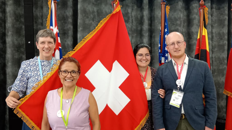 Die Schweizer Delegation in Quito