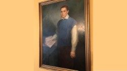 2024.09.18 Elżbieta Plewa-Hoffmann, San Stanisław Kostka, 1996, Santuario di Rostkowo