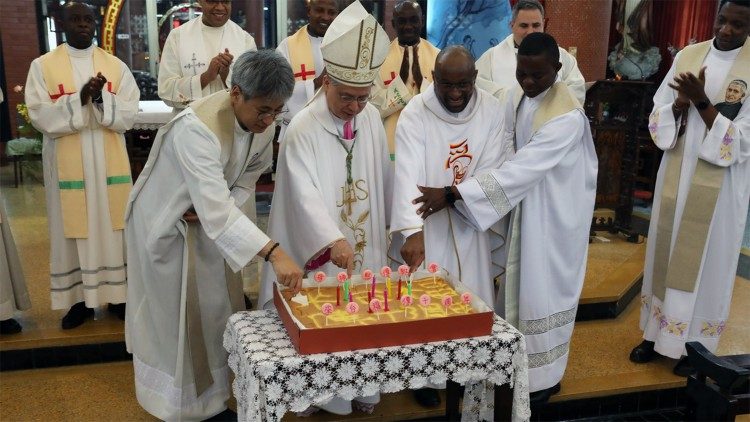 Celebración del aniversario de la Consolata en Taiwán