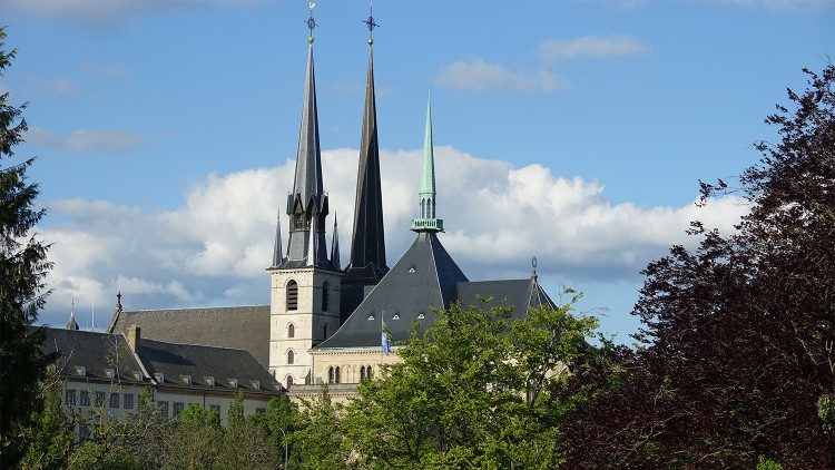 La cathédrale de Luxembourg.