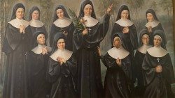 Błogosławione męczennice z Nowogródka (autor obrazu: Zbigniew Kotyłło)