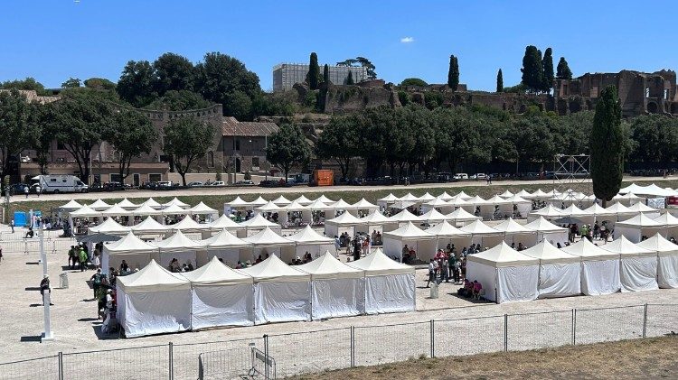 Una veduta dall'alto