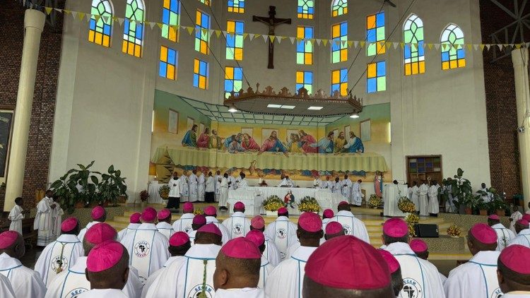 Gottesdienst während der SECAM-Konferenz in Kigali