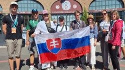 Slovenskí pútnici v Ríme na Jubileu mladých
