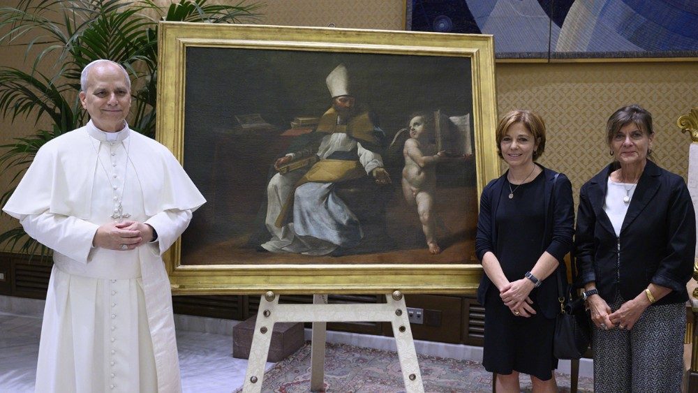 Un momento dell'udienza nell'Auletta dell'Aula Paolo VI