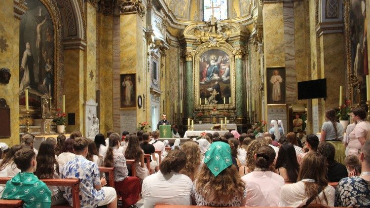 Kościół św. Stanisława był bardzo ważnym miejscem dla wielu uczestników Jubileuszu Młodzieży