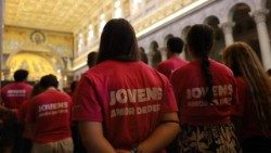 Jovens portugueses no Jubileu dos Jovens em Roma 2025 - foto Agência Ecclesia