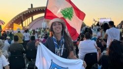 تريسي شلفون شابة لبنانية من جمعية دليلات لبنان 