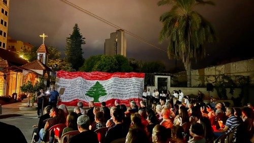 Libanon gedenkt der Hafen-Explosion: Papst bekundet Anteilnahme