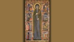 Св. Клара и восемь эпизодов её жизни (1283), в одном из приделов базилики, Ассизи