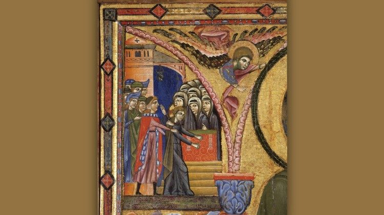 Retablo de Santa Clara (detalle)