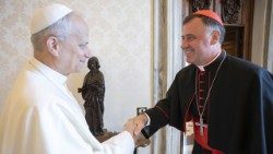 Popiežius priėmė kardinolą Rolandą Makricką