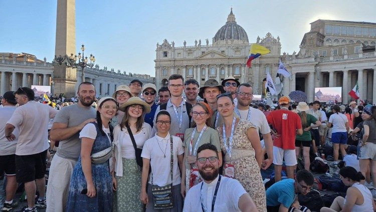 Studenci KUL na Jubileuszu Młodych