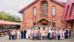 Archivbild: Heilig-Jahr-Feier in der Kathedrale von Nowosibirsk