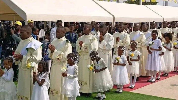 Some of the priests ordained