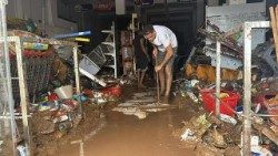 Cabo Verde - Situação deixada pela enxurrada 