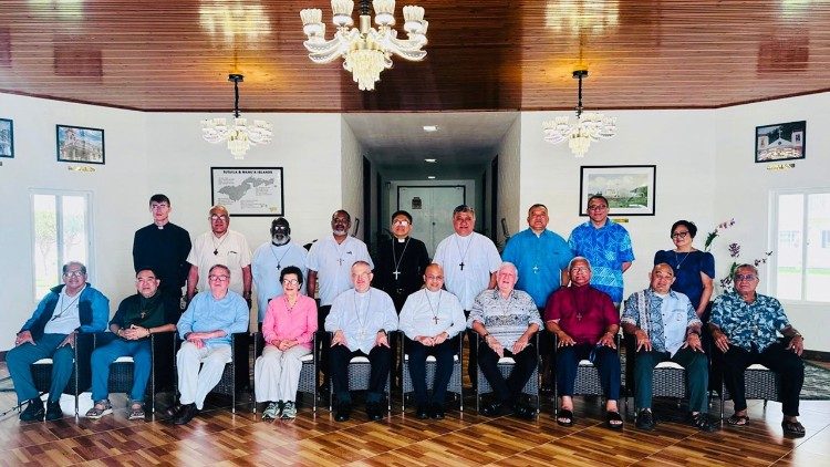 The Apostolic Nuncio, bishops, and facilitators