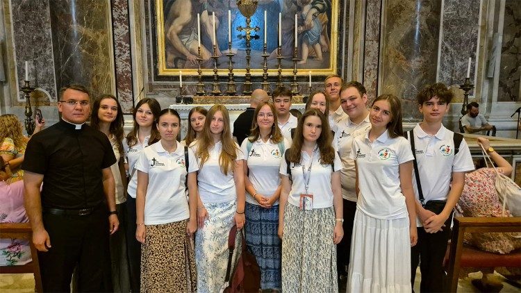 2025.08.14 Pellegrini di Radom a Roma (© don Marek Weresa)