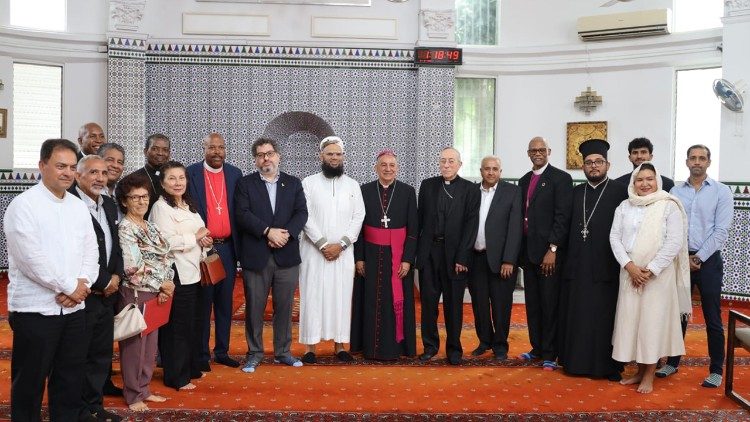 Otro momento del encuentro ecuménico