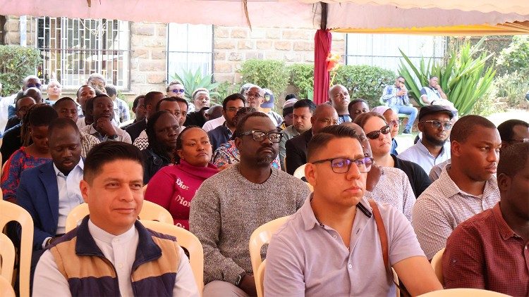 Quelques étudiants de Hekima University College.