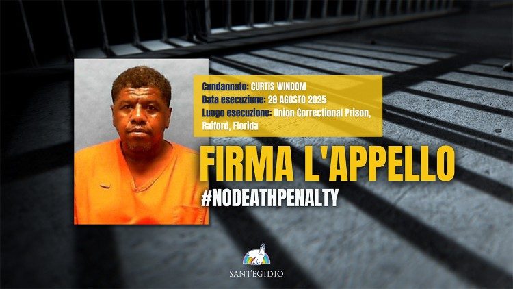 Llamamiento de la Comunidad de Sant'Egidio al gobernador de Florida para que conmute la pena