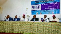 Quelques participants au Congrès de l’Union catholique africaine de la presse (UCAP), tenu à Accra (Ghana) du 11 au 17 août 2025.