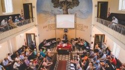 Падчас адкрыцця Сінода вальдэнсаў-метадыстаў