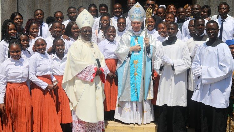 La Messa celebrata nella città di Ndola