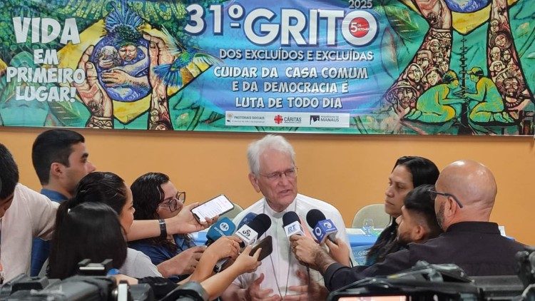 Cardeal Leonardo Steiner, arcebispo de Manaus e presidente do Regional Norte 1 da Conferência Nacional dos Bispos do Brasil (CNBB Norte1).