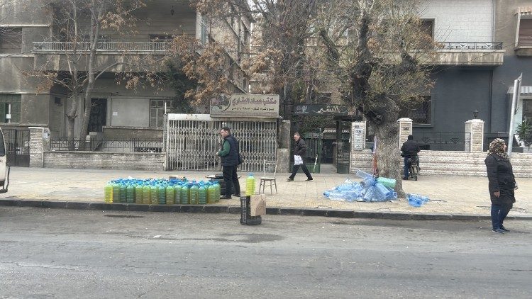Carburante al mercato nero, Damasco