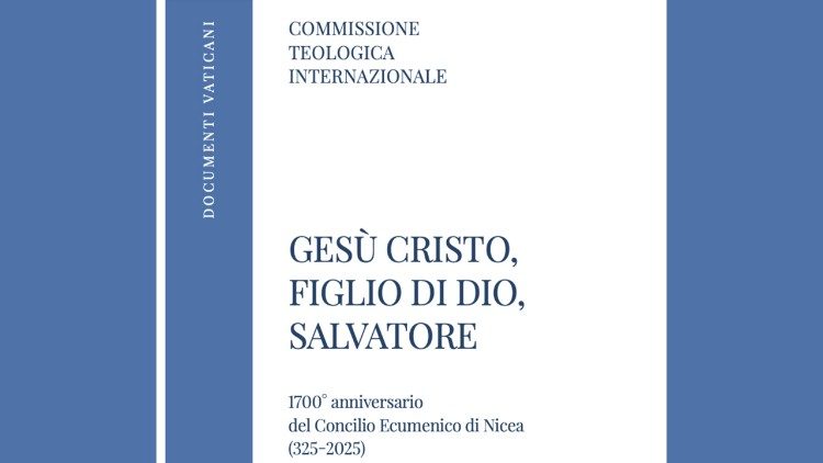 La copertina del documento sul Concilio di Nicea