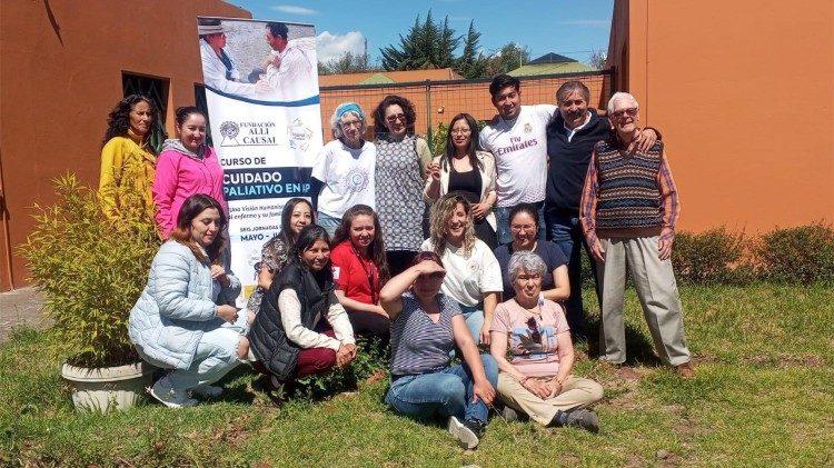 Proyecto de formación de "Paliativos sin Fronteras" en Ecuador.
