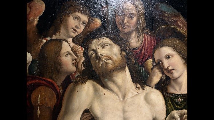 Un dettaglio del quadro del Sodoma